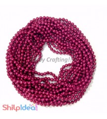 Metal Ball Chain 1.5mm - Pink - 2 meter